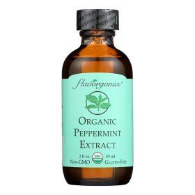 Flavorganics Organic Peppermint Extract - 2 Oz