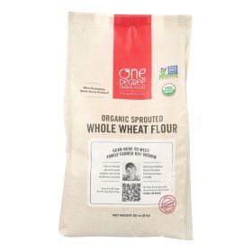 One Degree Organic Foods Whole Wheat Flour - Organic - Case Of 4 - 80 Oz.