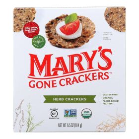Mary's Gone Crackers Herb Crackers - Case Of 6 - 6.5 Oz