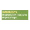 Equal Exchange - Tea Green Ginger - Case Of 6-20 Bag